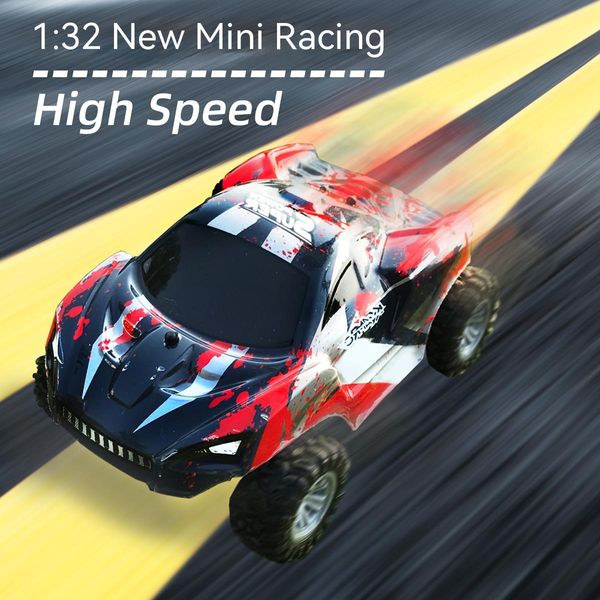 Mini Racing RC Car 1:32 Toys 2.4Ghz Off-Road RC 18 km/h Drift Control de automóviles Choque amortiguador Buggy Remoto Control Toys Regalo para niños