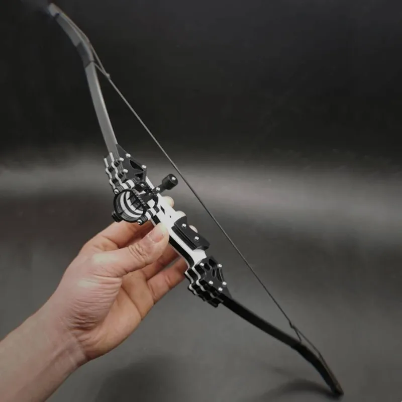 Mini Recurve Bow Portable Krachtige Aarging Shooting Bow and Arrow Detachable Archery Sports Toy Bow and Arrow Set