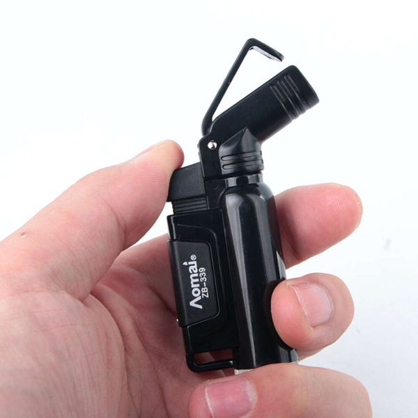 Mini rechargeable du coude d'allumage de flamme jet-butane sans timeurs de gaz en gros AM339