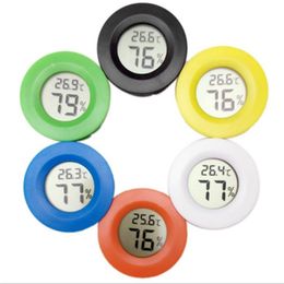 Mini Reptile Thermomètre Électronique Sans Fil Acrylique Boîte Escalade Insecte Thermomètre Intérieur Extérieur Humidité Compteur Reptile Réservoir Outils