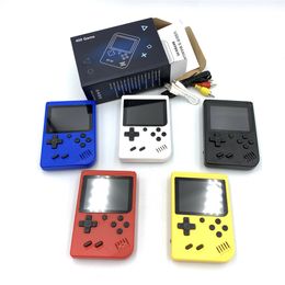 Mini Retro Handheld Portable Game Players Console vidéo TV Poignée nostalgique pouvant stocker 400 jeux Écran LCD coloré 8 bits 5 couleurs Meilleur cadeau