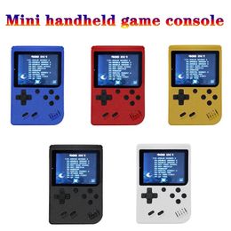 Mini Console vidéo Portable rétro avec poignée nostalgique, peut stocker 400 jeux sup, écran LCD coloré 8 bits par mer