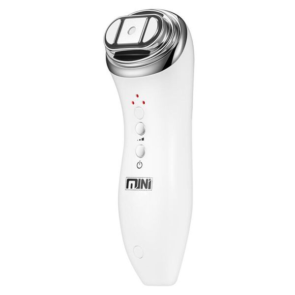 Mini instrumento de belleza RF, cuchillo ultrasónico Facial antiarrugas doméstico, instrumento de tallado portátil para blanquear la piel reafirmante