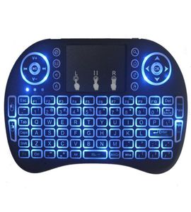 MINI RII I8 Clavier sans fil 24G Clavier d'air anglais sans logo Remote Control Papad pour Smart Android TV Box Tablet PC6966954