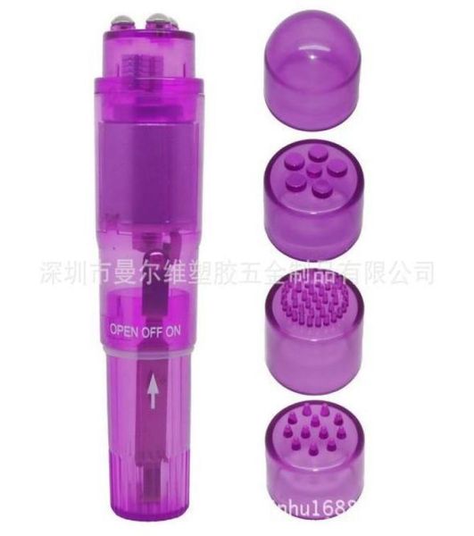 MIni Rocket Fairy Pocket Body Massager Gspot Vibrador Juguetes sexuales para mujeres Productos sexuales 6321771