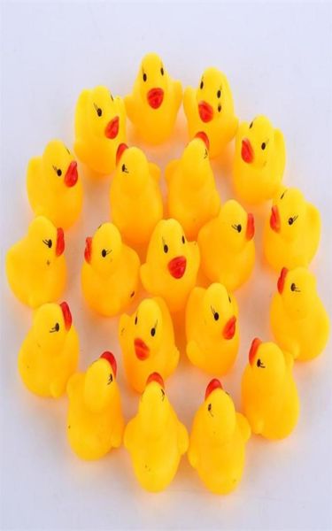 Mini canard de bain en caoutchouc canard Pvc avec son canard flottant bébé jouet d'eau de bain pour natation plage cadeau pour enfant 149 B33035780