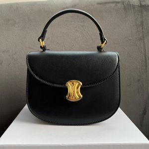 Mini selle triomphe bandoulière pochette sac de luxe designer fourre-tout sac à main best-seller femme homme portefeuille cuir de veau brillant avec bandoulière dame sacs à main