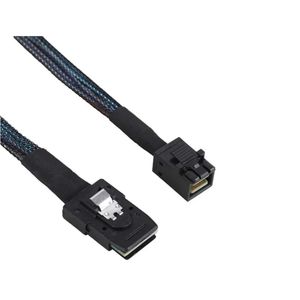 Mini SAS 8643 tot SFF 8087 HD Ingebouwde server Data Cable Mini-SAS HD SFF-8643 Gegevensserver Hard Disk Raid Cable 50 cm 100 cm 200cm