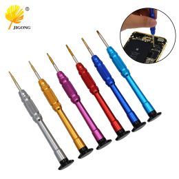 Mini Tournevis T2 / T4 / T5 / T6 / Y / Cross / Slotted / Five Points pour Watch / iPhone / Computer / Glasses Téléphone mobile OUTPOTRE OUVERT