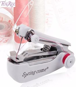 Mini Machine à coudre Patchwork Overlock bricolage Portable poche manuel point accessoires tissu tissu pratique couture Tool4941714