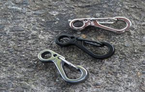 Mini SF Spring Sac à dos fermots grimpant Carabiners EDC Keychain Camping Bottle Crows Paracord Tactical Survival Gear3512454