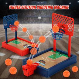 Mini Shooting Machine Party Table Interactive Sport Games For Kids Adults Facile à assembler le jeu de société Basketball Finger