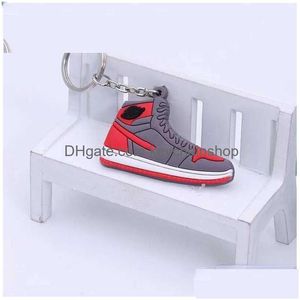 Mini Sile Sneaker Sleutelhangers Sportschoenen Sleutelhanger Basketbal Kinderen Sleutelhanger Schoen Creatief Cadeau63013669191825 Drop Delivery Dhgyh