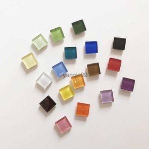 Tamaño Mini 1cm cuentas de mosaico de colores mezclados imanes de nevera DIY cocina decoración del hogar tablero de notas pegatina para refrigerador L230626