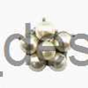 Mini -maat Rhodium Silver Vintage Pins 8mm Crème Ivoor Pearl Cluster Broche Bruiloft Bouquet Accessory X0814