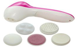 Mini Skin Beauty Massager Brush 5 In 1 Elektrische wasmachine Gezichtsmachine PORE PORE REINIGER BODY COMERING MASSAGE ZA19119226547