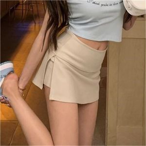 Mini jupes pour femme vêtements d'été jupe crayon y2k y2k coréen micro jupe japonais kawaii jupes mini split 240513
