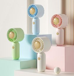 Oplaadbare mini kleine ventilator stille ventilator draagbare handheld fan