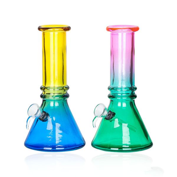 Mini Fumer Verre Pipe À Eau Bong Downstem Bol Verre Bong Pipe À Eau Pour Narguilé Fumer Bong Fumer Accessoires En Gros