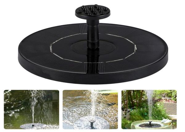 Mini fontaine solaire Fountain Solar Pool Pool Pool Pond Outdoor Solar Panel Decoration 2430216