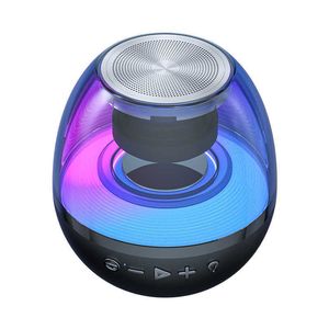 Miniluidsprekers Bluetooth-luidspreker Hoge geluidskwaliteit Mini-draagbaar Slim Kleurrijk Surround Lock en Load Spray-type AUX-lampen