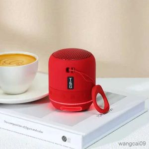 Miniluidsprekers Mini Bluetooth-luidspreker met USB AUX Handsfree LED-licht Draadloos stereogeluid Buitensport Nieuw Desktop Nieuw