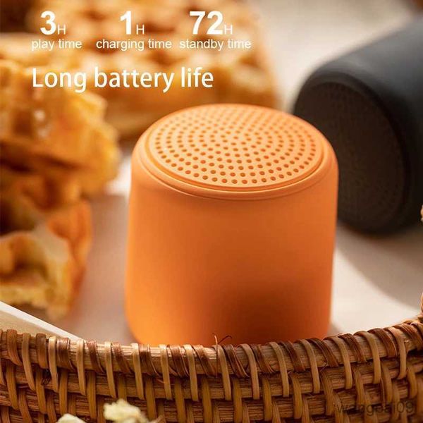Minialtavoces Mini caja de sonido 5,0, altavoz pequeño con Bluetooth, portátil, Color divertido, para exteriores, hogar, coche, escritorio, 2023
