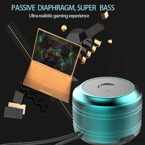 Mini-luidsprekers Nieuwe draagbare MiNi-luidspreker Kleurrijke Bluetooth Draadloos elektronisch geschenk met kaartverlichting Bureau Laptop Audio