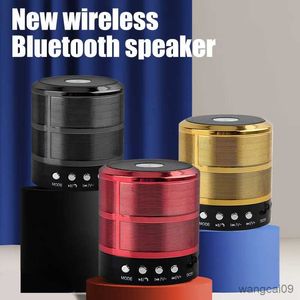 Miniluidsprekers Draagbare Bluetooth Draadloze luidsprekers Hifi Waterdichte USB Buitenluidspreker Muziek Surround Bass Box Mic-kaart thuis