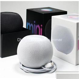 Mini haut-parleurs haut-parleur intelligent Portable Bluetooth Assistant vocal Subwoofer Hifi basses profondes stéréo Typec filaire son Drop De Dha62