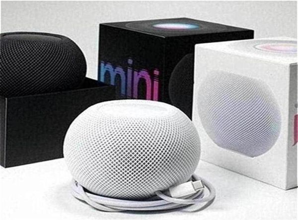 Mini haut-parleurs Haut-parleur intelligent pour HomePod Portable Bluetooth Assistant vocal caisson de basses HIFI basse profonde stéréo TypeC boîte de son filaire219071191