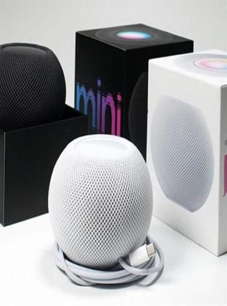 Mini haut-parleurs Conférencier intelligent pour homepod portable Bluetooth vocal assistant subwoofer hifi bas de profondeur stéréo typec bac wired253404142
