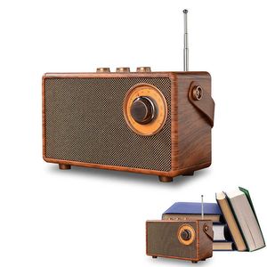 Mini haut-parleurs haut-parleur caisson de basses maison rétro Radio petit Mini lecteur de musique extérieur Portable haut-parleurs stéréo sans fil