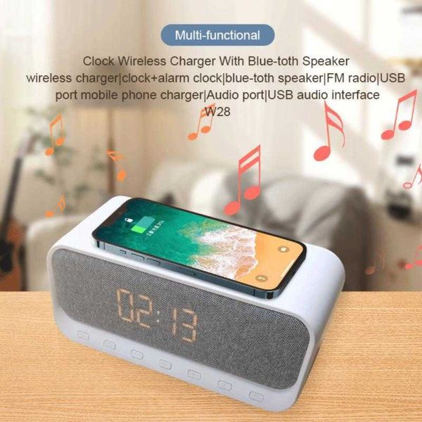 Mini haut-parleurs stéréo, caisson de basses, Mini Portable avec fonction Radio, thermomètre numérique pour garçon, cadeau pour chambre à coucher, Super basse