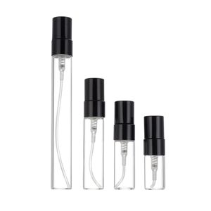 Mini -spuitfles, fijne mist opnieuw vulbare parfumverstuiver Lege geurmonster Spray Containers Flessen 2 ml 3 ml 5 ml 10 ml