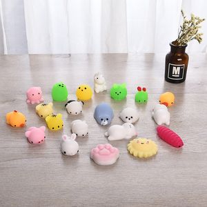 Mini Squishy Speelgoed Leuke Kat Antistress Bal Squeeze Rising Breas Soft Sticky Stress Relief Grappig Gift Mochi Toys 0529