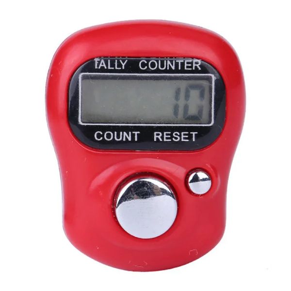 Mini marqueur de point et compteur de bague à doigt de rangs LCD COMPTERT TALLY ELECTRONIQUE POUR LA COURSE DE TOCKING TOLIT