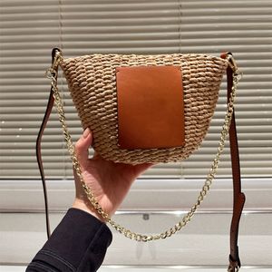 Mini Straw Beach Bags Crosbody Basket Bag Woman Designer Bucket Bag Toes Luxury Handtas Top 2024