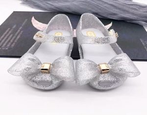 Mini Summer Baby Girl Sandalen Bowtie schoenen PVC Leather Small Kids Sandals Princess Girls Shoe Y2001031270056