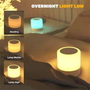 Mini Table Lamp Touch Sensor bedlampen 1200 mAh Oplaadbare LED Night Light Bevet Table Desk Lamp voor slaapkamer woonkamer