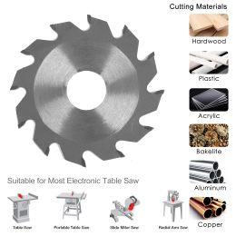 Mini Table Saw Blade kettingzaagblad Set 2.5inch Diameter 63 mm HSS Legering Emery Resin Electric Saw Blade Diy Power Tools