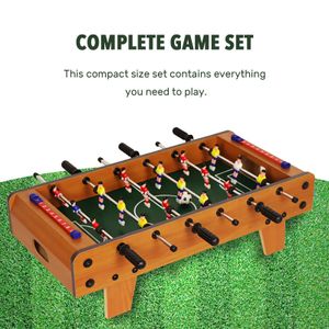 Mini Tabletop Foosball Game Ball Set Table Portable Soccer Board Game Sets Mini Score Geeper For Adult Kids Toy