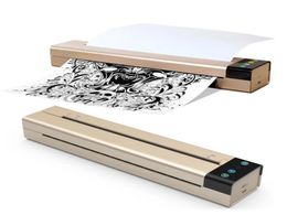 Mini Tattoo Transfer Machine TOEC Thermal Stencil Copier Portable Tattooing Printer met USB WiFi Bluetooth -verbinding7898247