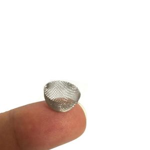 60 Mesh 12x8mm Ronde Roestvrij Schermen Metalen Filters Kom Ronde Pijpschermen Voor Glas Droge Kruidenkom Houder Tabakspijp Gereedschap