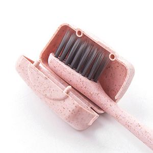 Mini brosse à dents couvercle du support de brosse à dents portable pour voyage extérieur de voyage de voyage de salle de bain accessoires