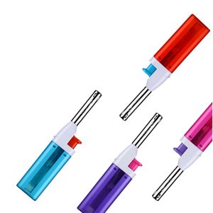 Hot vente Mini torche de gaz gonflable allume-cigare 5 couleurs avec boîte d'affichage offrent également usb arc léger coupe-vent