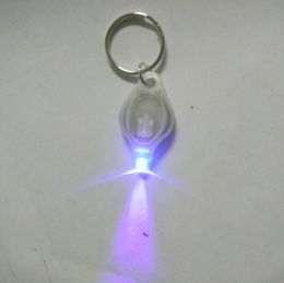 Mini Torch Sleutelhanger Licht Sleutelhanger UV Licht LEIDENE Lampen Micro Light Sleutelhanger Flashlight2020