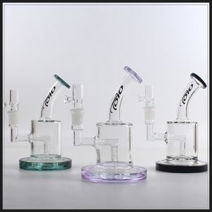 Narguilés mini toro verre bong plate-forme pétrolière eau bongs couleurs femelle 14,5 mm barboteur avec bol en verre