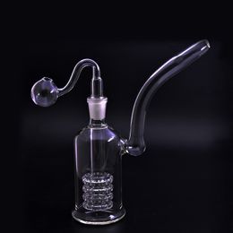 Mini Toro Glass Bongs Perc Pipes Base stable Petite eau Dab Oil Rigs Bong avec bol à tabac