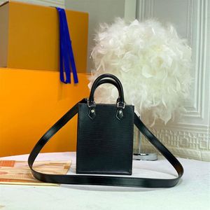Mini Tote Designer Womens Petit Sac Plat Bag Luxurys Brand Cross Body Turnet Noir Lederen schoudertassen M69441 M69575 M69442255W